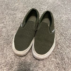 Vans slip ons